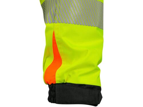 Bunda CXS BENSON, výstražná, zateplená, žluto-černá, vel. M